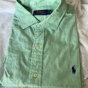 Used, Polo Ralph Lauren long sleeve casual dress shirt